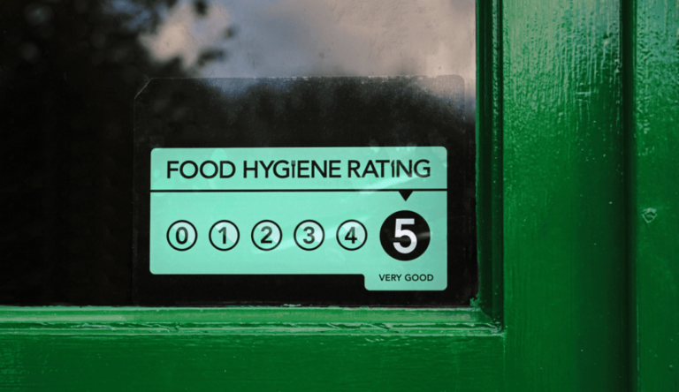 Achieving Five Star Food Hygiene Rating