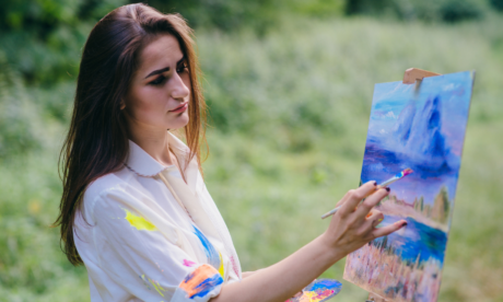 Online Acrylic Painting course