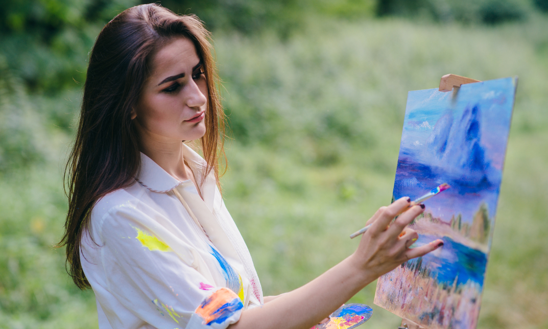 Online Acrylic Painting course